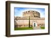 Mausoleum of Hadrian (Castel Sant'Angelo), UNESCO World Heritage Site, Rome, Lazio, Italy, Europe-Nico Tondini-Framed Photographic Print