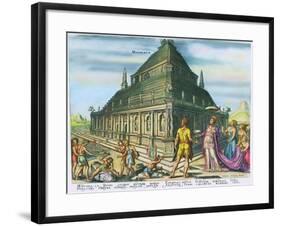 Mausoleum of Halicarnassus by Martin Heemskerck-null-Framed Giclee Print