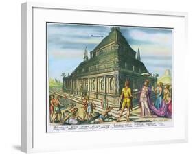 Mausoleum of Halicarnassus by Martin Heemskerck-null-Framed Giclee Print