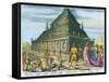 Mausoleum of Halicarnassus by Martin Heemskerck-null-Framed Stretched Canvas