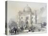 Mausoleum of Jufhir Junge, Delhi-English-Stretched Canvas