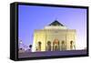 Mausoleum of Mohammed V at Dusk, Rabat, Morocco, North Africa, Africa-Neil Farrin-Framed Stretched Canvas