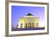 Mausoleum of Mohammed V at Dusk, Rabat, Morocco, North Africa, Africa-Neil Farrin-Framed Photographic Print