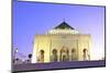 Mausoleum of Mohammed V at Dusk, Rabat, Morocco, North Africa, Africa-Neil Farrin-Mounted Photographic Print