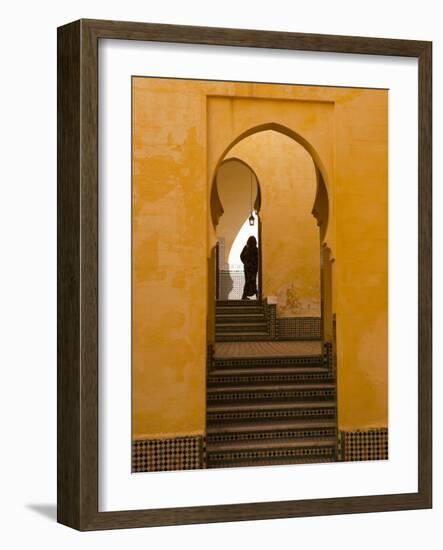 Mausoleum of Moulay Ismail, Meknes, Morocco, North Africa, Africa-Marco Cristofori-Framed Photographic Print