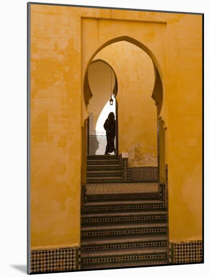 Mausoleum of Moulay Ismail, Meknes, Morocco, North Africa, Africa-Marco Cristofori-Mounted Photographic Print