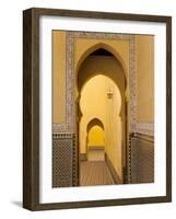 Mausoleum of Moulay Ismail, Meknes, Morocco, North Africa, Africa-Marco Cristofori-Framed Photographic Print