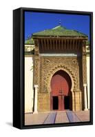 Mausoleum of Moulay Ismail, Meknes, Morocco, North Africa, Africa-Neil-Framed Stretched Canvas