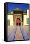 Mausoleum of Moulay Ismail, Meknes, Morocco, North Africa, Africa-Neil-Framed Stretched Canvas