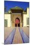 Mausoleum of Moulay Ismail, Meknes, Morocco, North Africa, Africa-Neil-Mounted Photographic Print