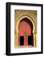 Mausoleum of Moulay Ismail, Meknes, Morocco, North Africa, Africa-Neil-Framed Photographic Print