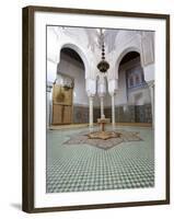 Mausoleum of Moulay Ismail, Meknes, UNESCO World Heritage Site, Morocco, North Africa, Africa-Marco Cristofori-Framed Photographic Print