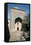 Mausoleum of Pahlavan Mahmud, Khiva, Uzbekistan-Vivienne Sharp-Framed Stretched Canvas
