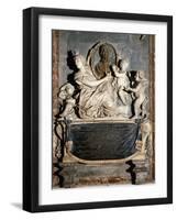 Mausoleum of Pope Innocent XII-Domenico Guidi-Framed Giclee Print