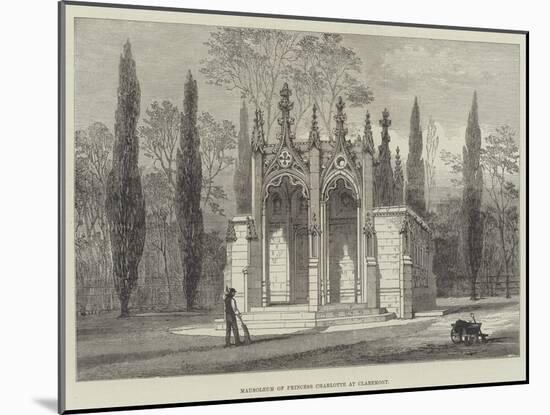 Mausoleum of Princess Charlotte at Claremont-null-Mounted Giclee Print