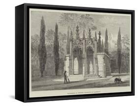 Mausoleum of Princess Charlotte at Claremont-null-Framed Stretched Canvas