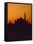 Mausoleum of Taj Mahal at Sunset-null-Framed Stretched Canvas