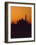 Mausoleum of Taj Mahal at Sunset-null-Framed Photographic Print