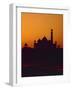 Mausoleum of Taj Mahal at Sunset-null-Framed Photographic Print