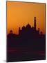 Mausoleum of Taj Mahal at Sunset-null-Mounted Photographic Print