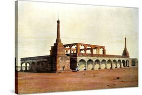 Mausoleum of the Ex-First Minister and His Family, Madagascar, Late 19th Century-Gillot-Stretched Canvas