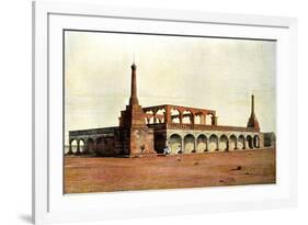 Mausoleum of the Ex-First Minister and His Family, Madagascar, Late 19th Century-Gillot-Framed Giclee Print