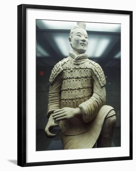 Mausoleum of the First Qin Emperor Housed in the Museum of the Terracotta Warriors, China-Kober Christian-Framed Photographic Print