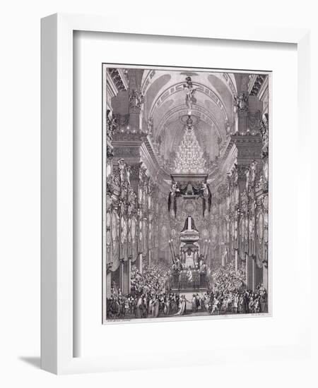 Mausoleum of the Oratoire Du Louvre-Charles Le Brun-Framed Giclee Print