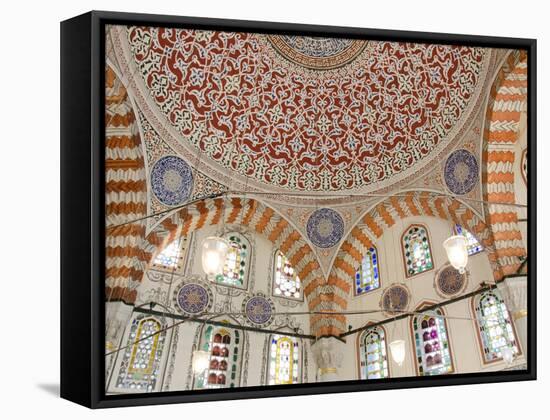 Mausoleum of the Sultans, Aya Sofya, Circa 1566-1603, 16th Century Iznik Tiles, Istanbul, Turkey-Cindy Miller Hopkins-Framed Stretched Canvas