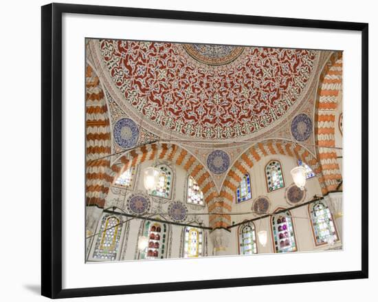 Mausoleum of the Sultans, Aya Sofya, Circa 1566-1603, 16th Century Iznik Tiles, Istanbul, Turkey-Cindy Miller Hopkins-Framed Photographic Print