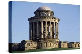 Mausoleum-Nicholas Hawksmoor-Stretched Canvas