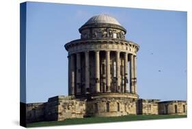 Mausoleum-Nicholas Hawksmoor-Stretched Canvas