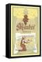 Mautser Wine Label-null-Framed Stretched Canvas