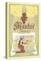 Mautser Wine Label-null-Stretched Canvas