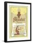 Mautser Wine Label-null-Framed Art Print