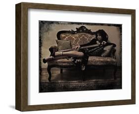 Mauvais Odalisque-Fabio Panichi-Framed Photographic Print