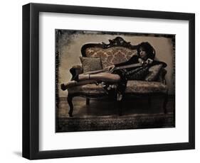 Mauvais Odalisque-Fabio Panichi-Framed Photographic Print