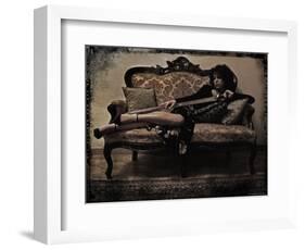 Mauvais Odalisque-Fabio Panichi-Framed Photographic Print