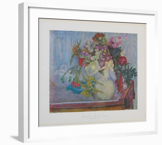 Mauve Bouquet-Pierre Bonnard-Framed Collectable Print