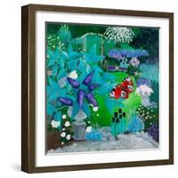 Mauve Garden,2013-Maggie Rowe-Framed Giclee Print