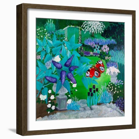 Mauve Garden,2013-Maggie Rowe-Framed Giclee Print