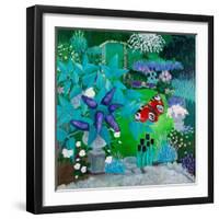 Mauve Garden,2013-Maggie Rowe-Framed Giclee Print