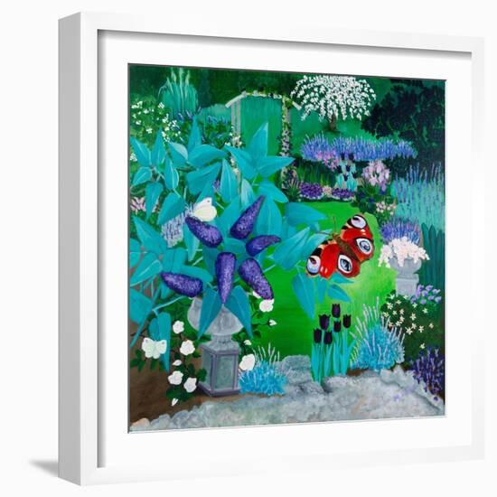 Mauve Garden,2013-Maggie Rowe-Framed Giclee Print