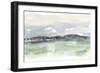 Mauve Horizon II-Ethan Harper-Framed Art Print