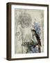 Mauve Melody III-Jennifer Goldberger-Framed Art Print