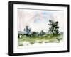 Mauve Sunset II-Ethan Harper-Framed Art Print