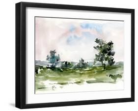 Mauve Sunset II-Ethan Harper-Framed Art Print