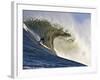 Mavericks Surf Competition 2010, Half Moon Bay, California, Usa-Rebecca Jackrel-Framed Photographic Print