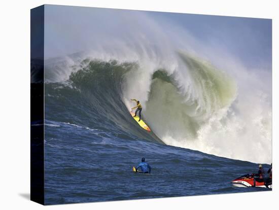 Mavericks Surf Competition 2010, Half Moon Bay, California, Usa-Rebecca Jackrel-Stretched Canvas