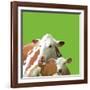 Mavis and Molly-Linda Wood-Framed Giclee Print